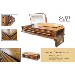 Knight Oak (Rental Casket) (A0705)