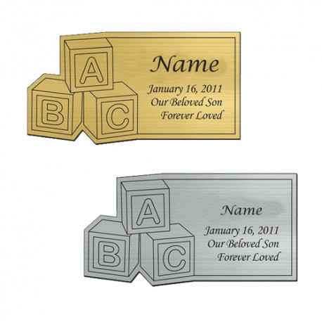 Engraving Plaque for Urns (EP18)