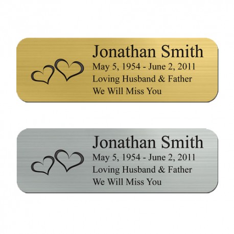 Engraving Plaque for Urns (EP3)