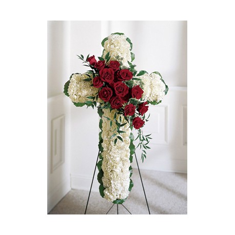 Funeral Cross Flowers | Toronto's Online Outlet