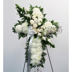 Funeral Cross Flowers | Toronto's Online Outlet