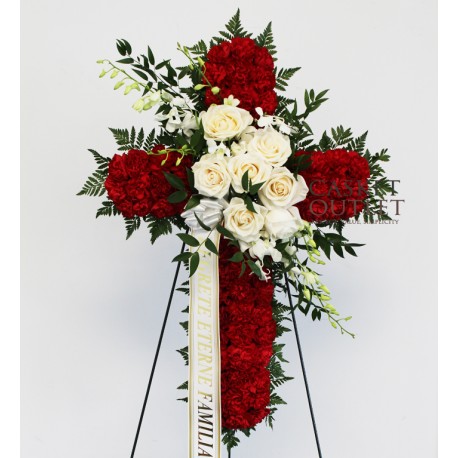 Funeral Cross Flowers | Toronto's Online Outlet