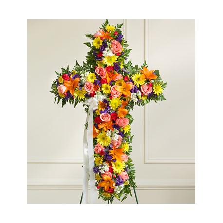 Funeral Cross Flowers | Toronto's Online Outlet