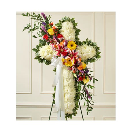 Funeral Cross Flowers | Toronto's Online Outlet