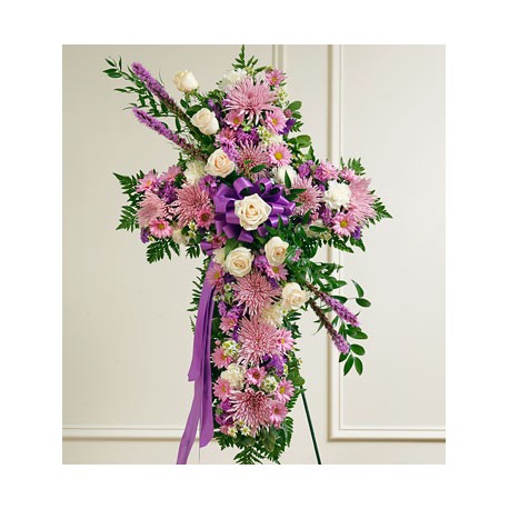 Funeral Cross Flowers | Toronto's Online Outlet