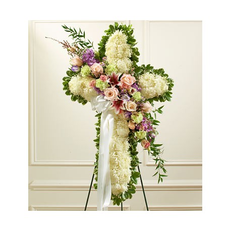 Funeral Cross Flowers | Toronto's Online Outlet