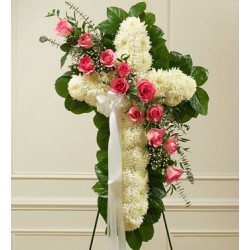 Funeral Cross Flowers | Toronto's Online Outlet