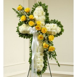 Funeral Cross Flowers | Toronto's Online Outlet