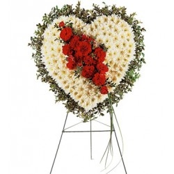 Funeral Heart Flowers | Toronto's Online Outlet