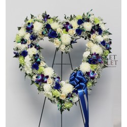 Funeral Heart Flowers | Toronto's Online Outlet