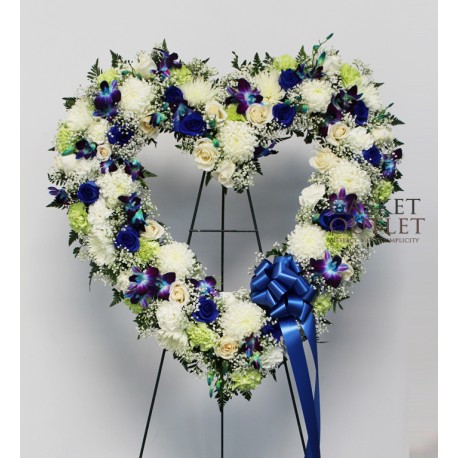 Funeral Heart Flowers | Toronto's Online Outlet