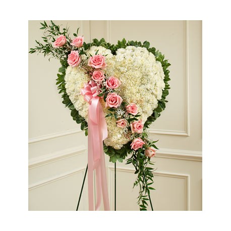 Funeral Heart Flowers | Toronto's Online Outlet