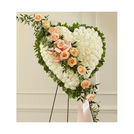 Funeral Heart Flowers | Toronto's Online Outlet