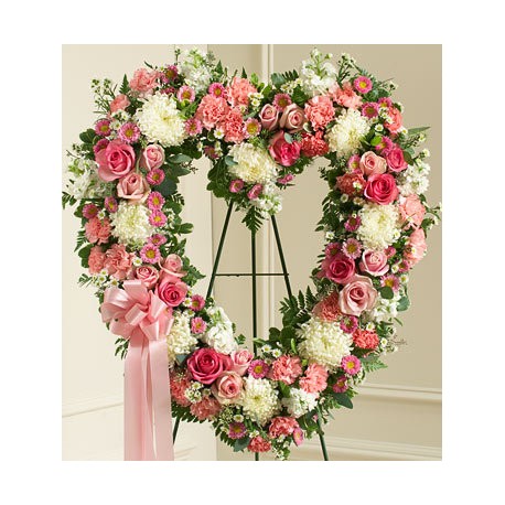 Funeral Heart Flowers | Toronto's Online Outlet
