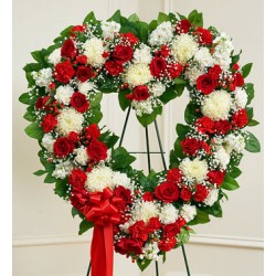 Funeral Heart Flowers | Toronto's Online Outlet