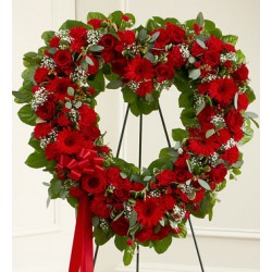 Funeral Heart Flowers | Toronto's Online Outlet