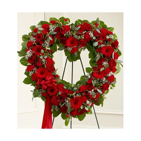Funeral Heart Flowers | Toronto's Online Outlet
