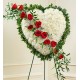 Funeral Heart Flowers | Toronto's Online Outlet
