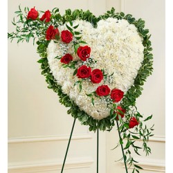 Funeral Heart Flowers | Toronto's Online Outlet