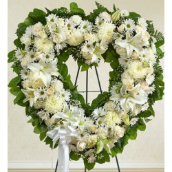 Funeral Heart Flowers | Toronto's Online Outlet