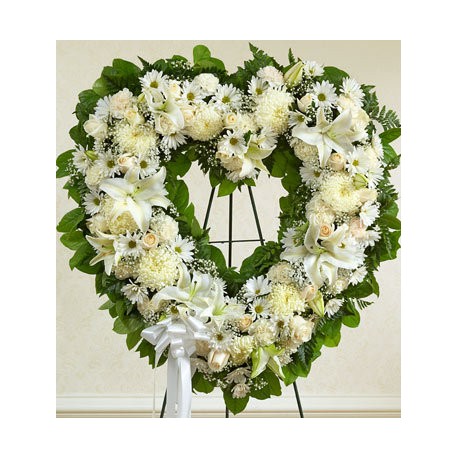 Funeral Heart Flowers | Toronto's Online Outlet