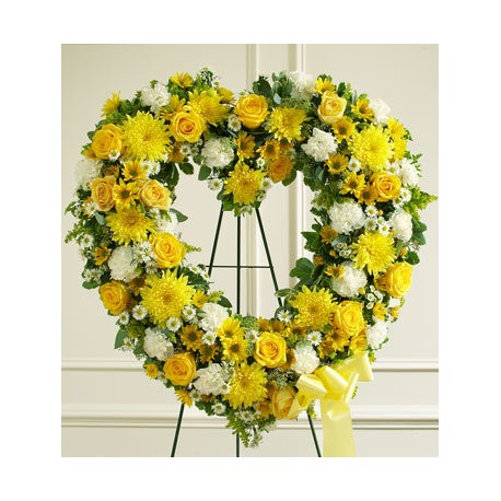 Funeral Heart Flowers | Toronto's Online Outlet
