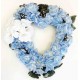 Cemetery Flower | Heart Silk Flower