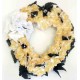 Cemetery Flower | Heart Silk Flower