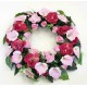 cemetery flower,wreath silk flower
