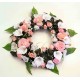 cemetery flower,wreath silk flower