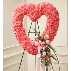 Funeral Heart Flowers | Toronto's Online Outlet
