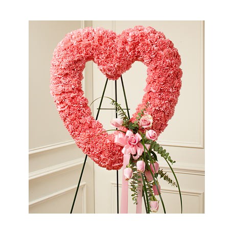 Funeral Heart Flowers | Toronto's Online Outlet