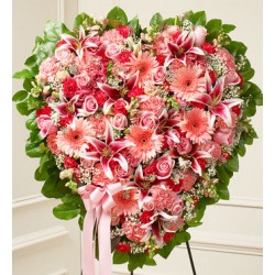 Funeral Heart Flowers | Toronto's Online Outlet