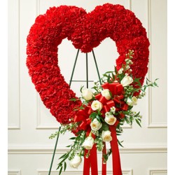 Funeral Heart Flowers | Toronto's Online Outlet