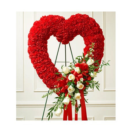 Funeral Heart Flowers | Toronto's Online Outlet