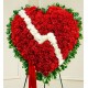 Funeral Heart Flowers | Toronto's Online Outlet
