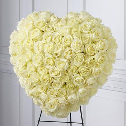 Funeral Heart Flowers | Toronto's Online Outlet