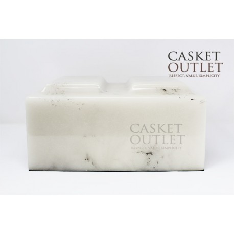 Double Urn, Companion Cremation Urn, Stone Urn, Granite Urn, Funeral Urn