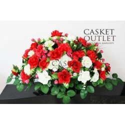 Saddle Silk Flower, cemetery flower