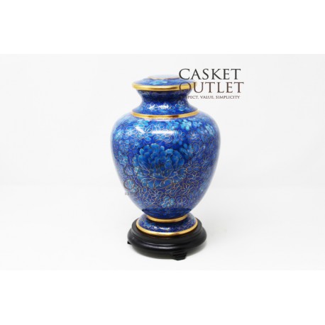 Cloisonne Urn, Cremation Urn