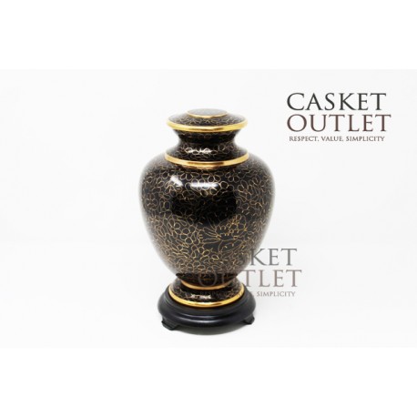 Cloisonne Urn, Cremation Urn