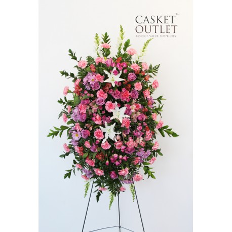 Funeral Flowers | Standing Spray Flowers | Funeral Flower Order Online