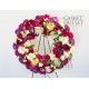 cemetery flower,wreath silk flower