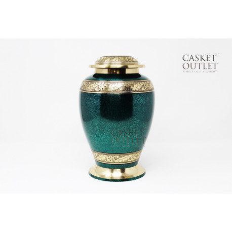 Metal Urn, Brass Urn (FM06127)