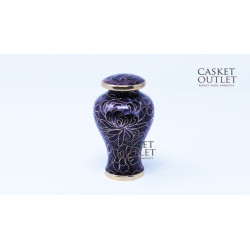 Cloisonne Urn, Metal Urn, Copper Urn
