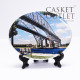 Porcelain Picture Rectangle | Ceramic Photo Stander Holder
