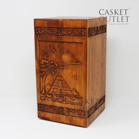 Wooden Urn | Legacy Memorial Wood Urn (FW5809)