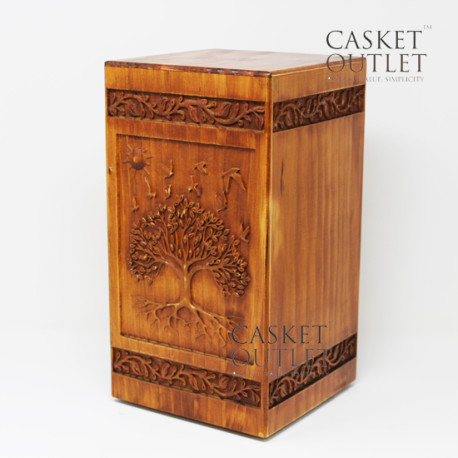 Wooden Urn | Wood Funeral Urn | Cremation Urn