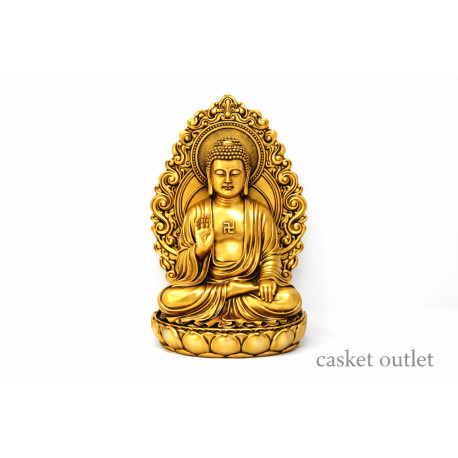Buddha Corner Design for Casket | Custom Casket Corner