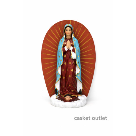 Casket Corner | Mother Mary Corner Design for Casket